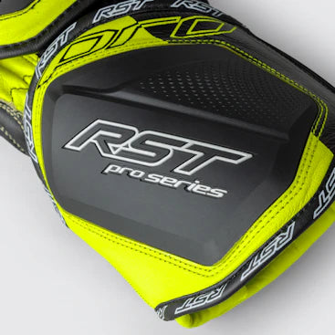RST Pro Series GP D3O Motorrad Lederhandschuhe | Herren | Schwarz | 103715
