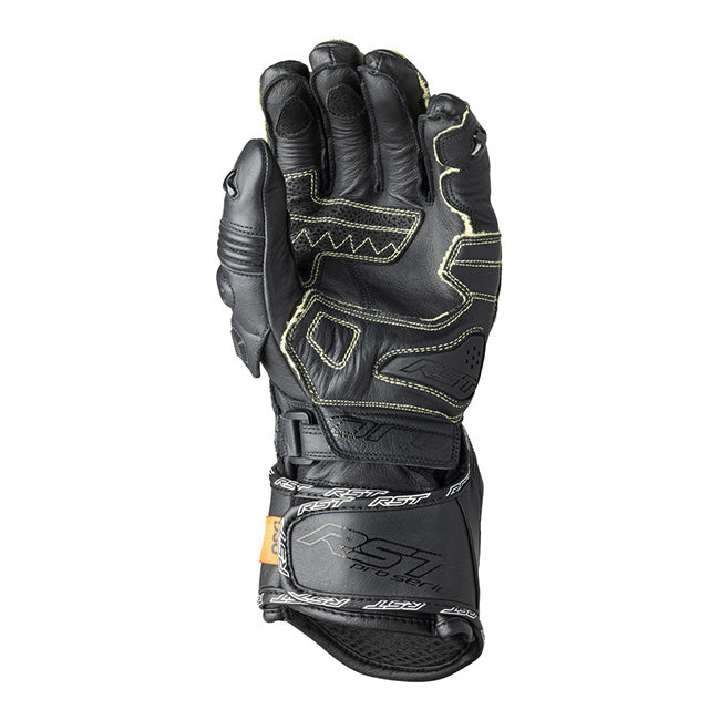 RST Pro Series GP D3O Motorrad Lederhandschuhe | Herren | Schwarz | 103715