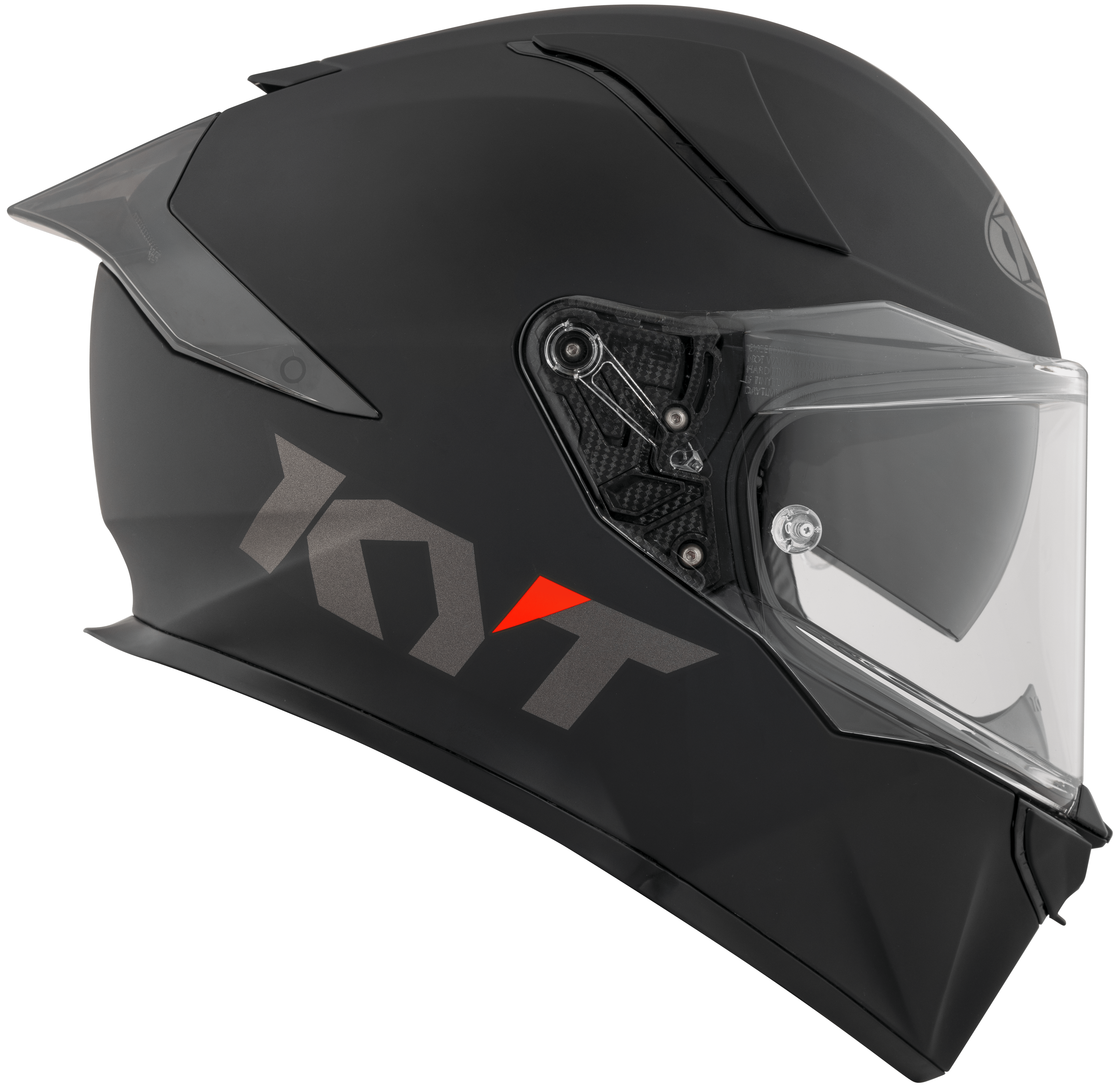 KYT R2R Helm Plain schwarz matt Y6R200X6