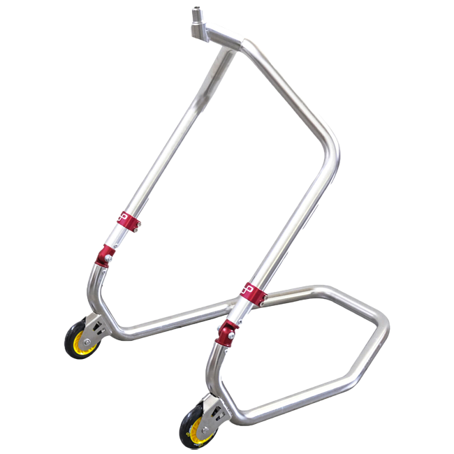 Zentraler Vorderradständer Edelstahl LighTech Triple Tree Lift, höhenverstellbar RSS001