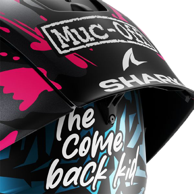 Shark Aeron GP Helm FIM 1 Racing Scott Redding Replica 2025