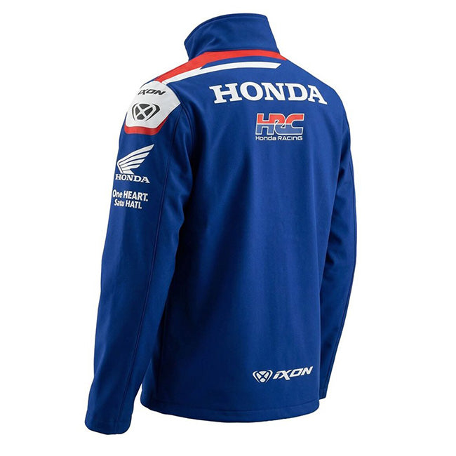 Honda HRC Racing Team Zip Sweat-Jacke Blau Replica 2026 Herren IXON