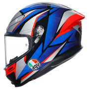AGV K6 S Helm Slashcut Schwarz/Blau/Rot | 2118395001015
