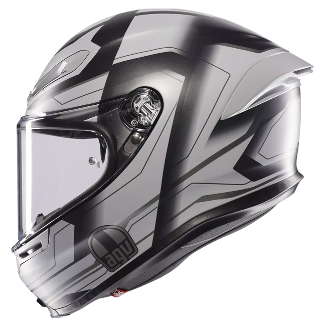 AGV K6 S Helm Ultrasonic Matt Schwarz/Grau | 2118395001021