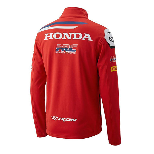 Honda HRC Racing Team Zip Sweat-Jacke Rot Replica 2026 Herren IXON