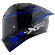 Suomy S1-XR GP Helm Carbon Hypersonic Blau K6SX0006