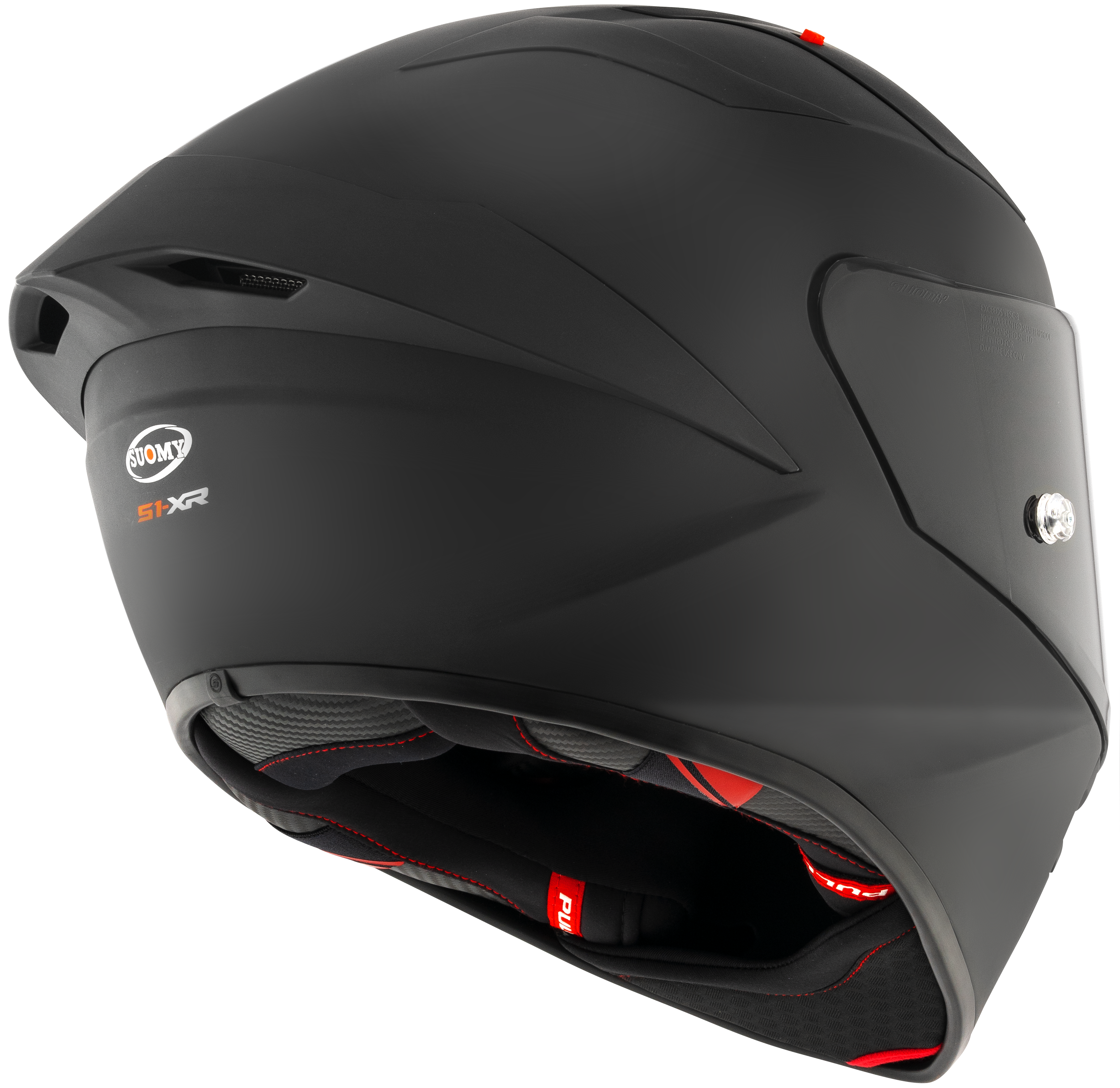 Suomy S1-XR GP Helm Plain Black Matt K6SX00X6