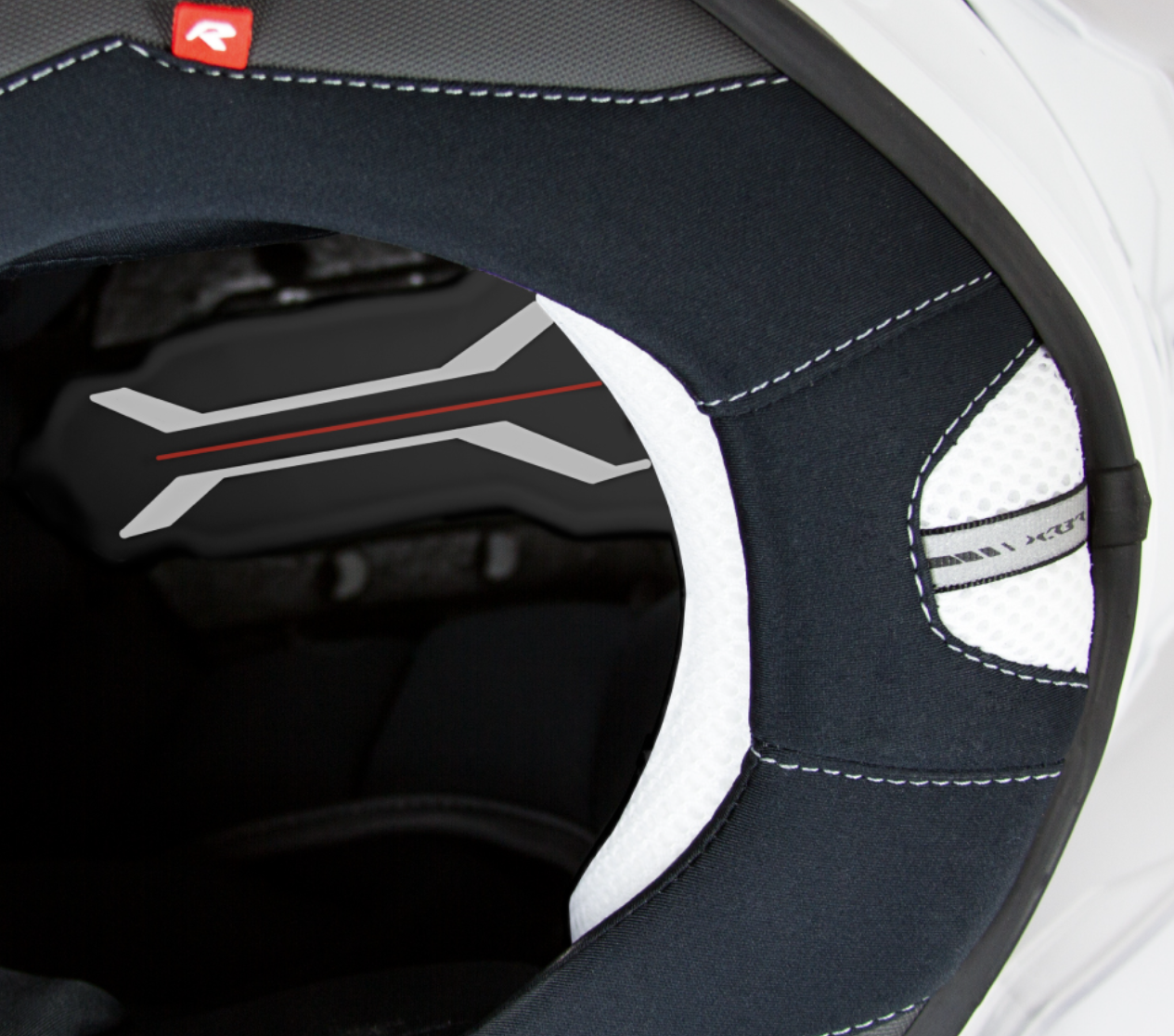 Nexx X.R3R Helm Apex Carbon Weiß 01XR323512412