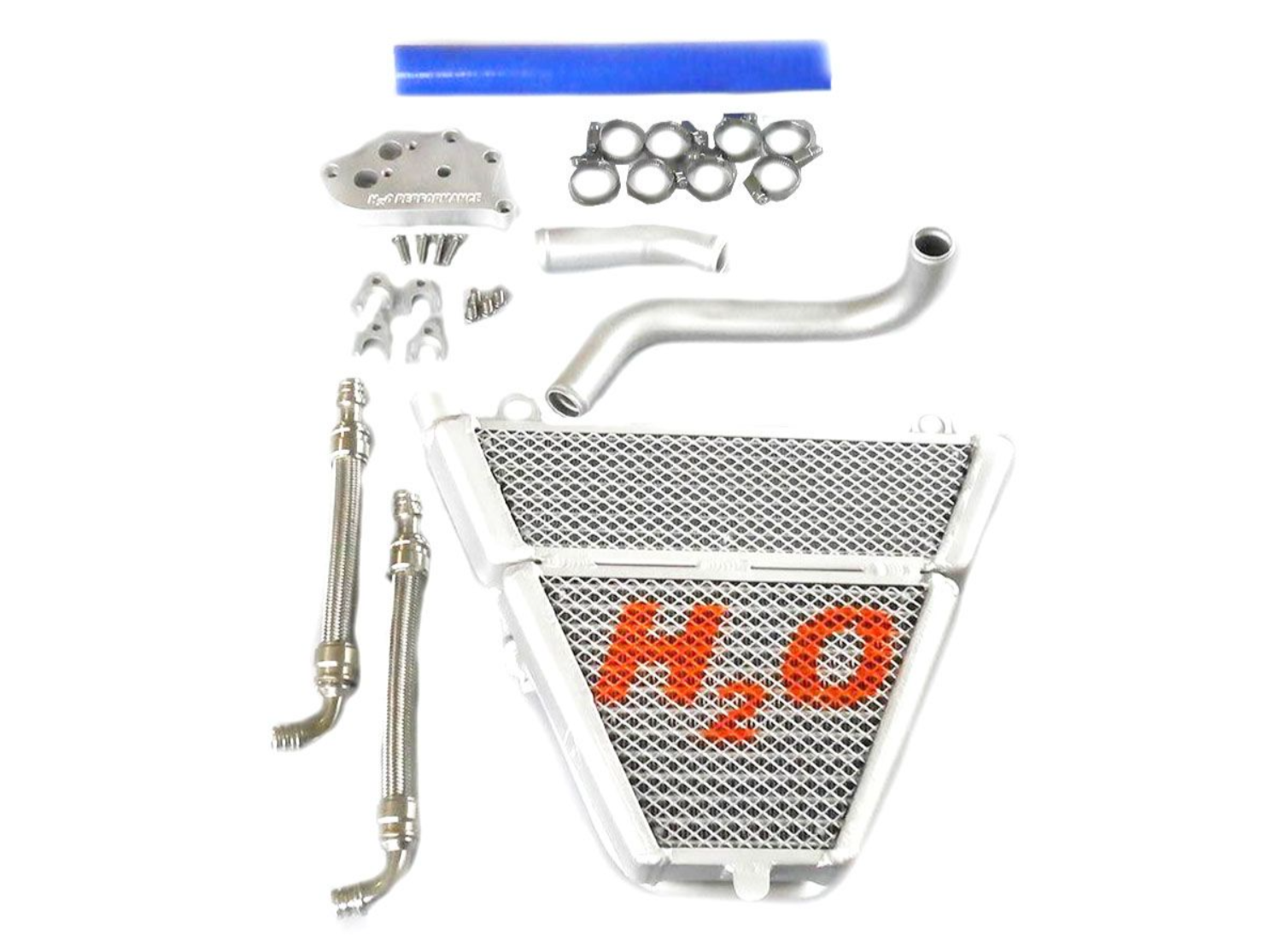 H2O Performance zusätzlicher Wasser + Ölkühler Kit Ducati Panigale 1199/S/R (12-17)