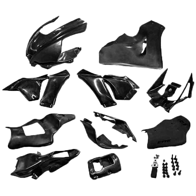 Komplettes Verkleidungsset GYTR GFK schwarz Yamaha YZF-R1/M RN65 (20-26) GYT-R1RAC-F2