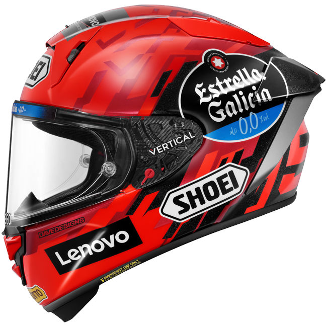 Shoei X-SPR PRO Helm M.Marquez93 TC-1 Marc Márquez Replica 2025