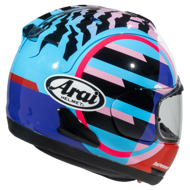 Arai RX-7V Evo Helm Spectre Cyan 137-0149