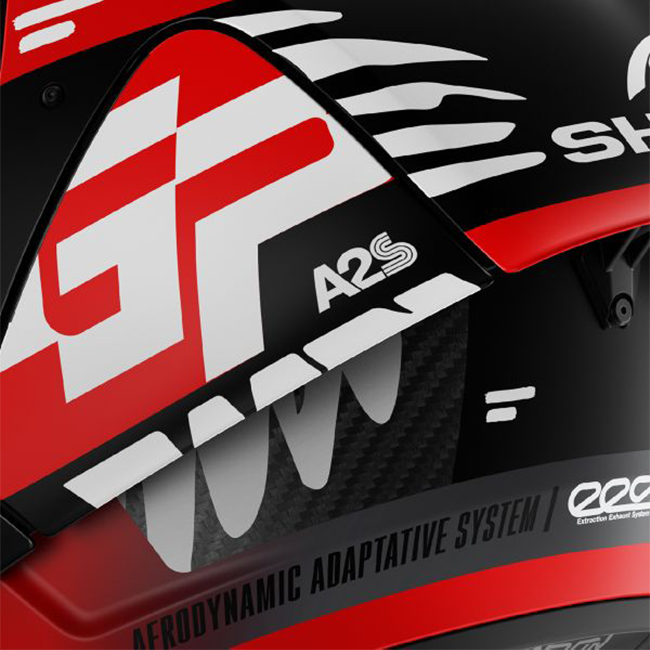 Shark Aeron GP Helm FIM 2 Racing Speed-Fancy DWR