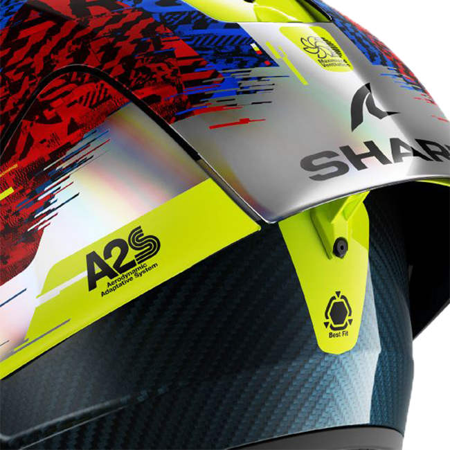 Shark Aeron GP Helm FIM 2 Racing Speed-Vib DBR