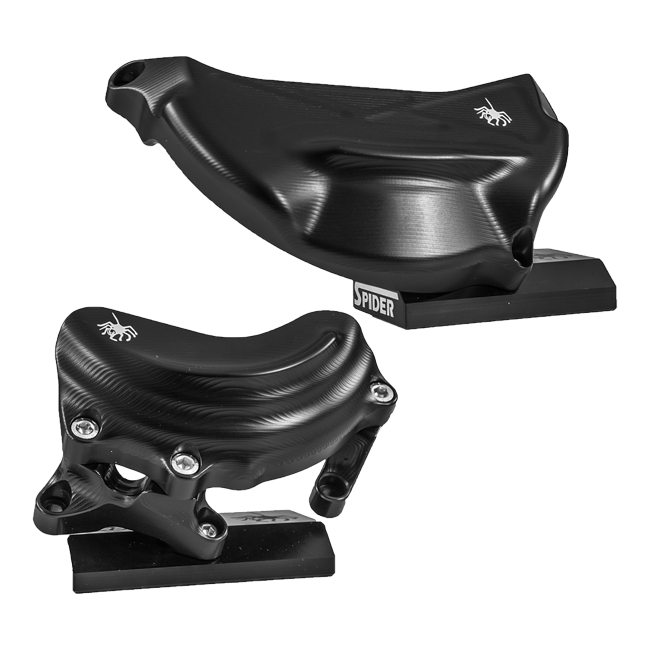 Aluminium Motor Schutzdeckel Spider Racing Ducati Panigale V4/S (18-24) 20.D164