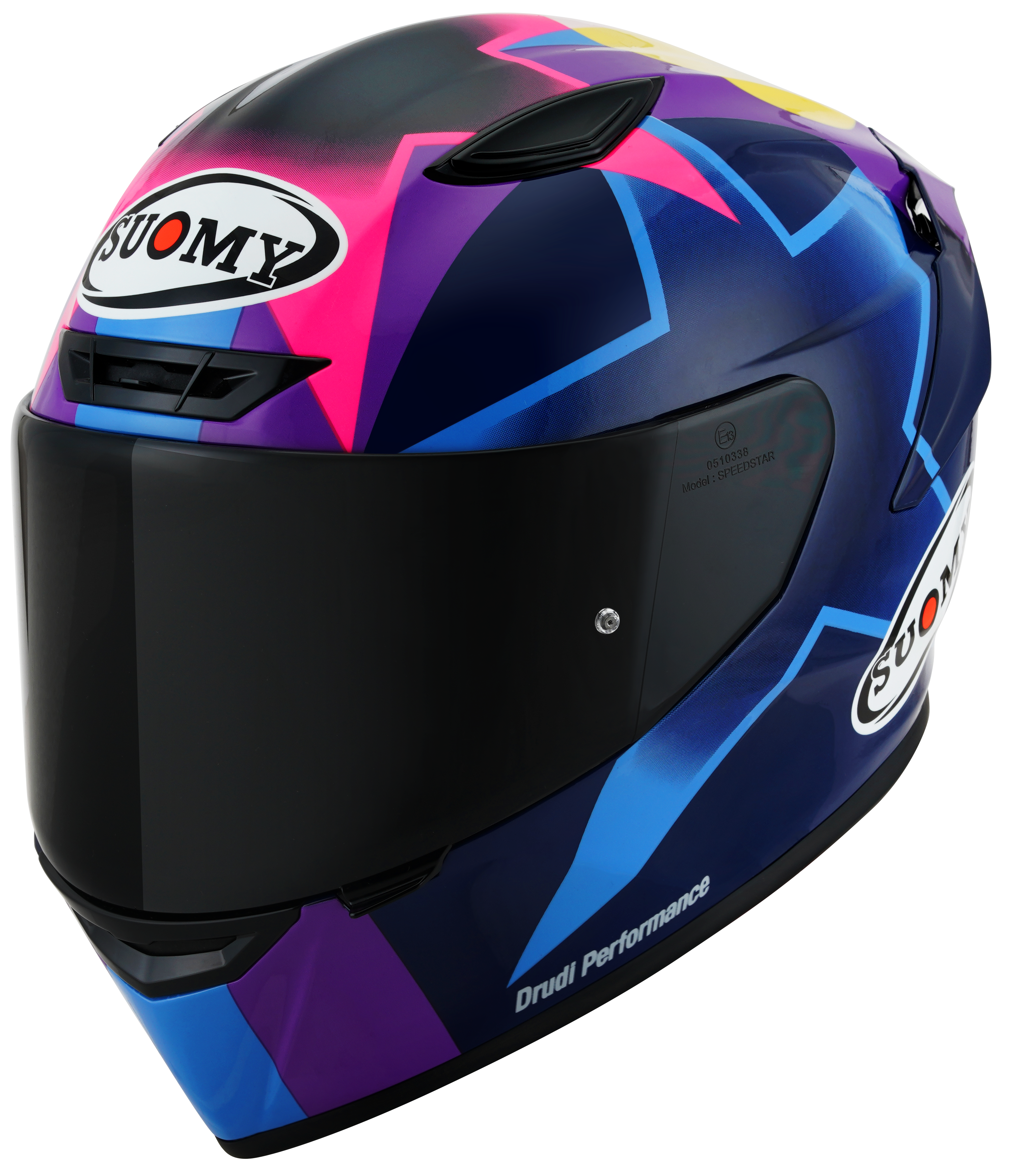 Suomy Track-1 Helm Enea Bastianini 2021 Replica K6T10012