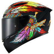 Suomy Track-1 Helm Chieftain Matt Black K6T10014