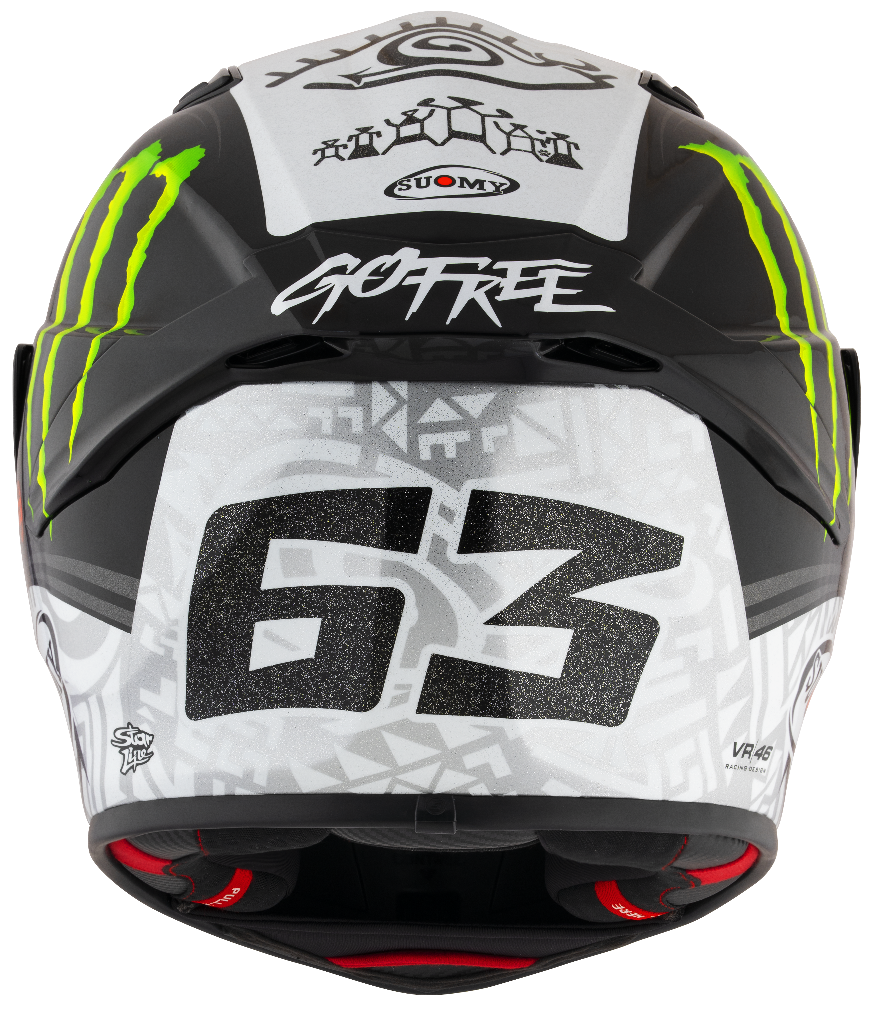 Suomy Track-1 Helm Francesco Pecco Bagnaia Winter Test 2023 Replica K6T10015