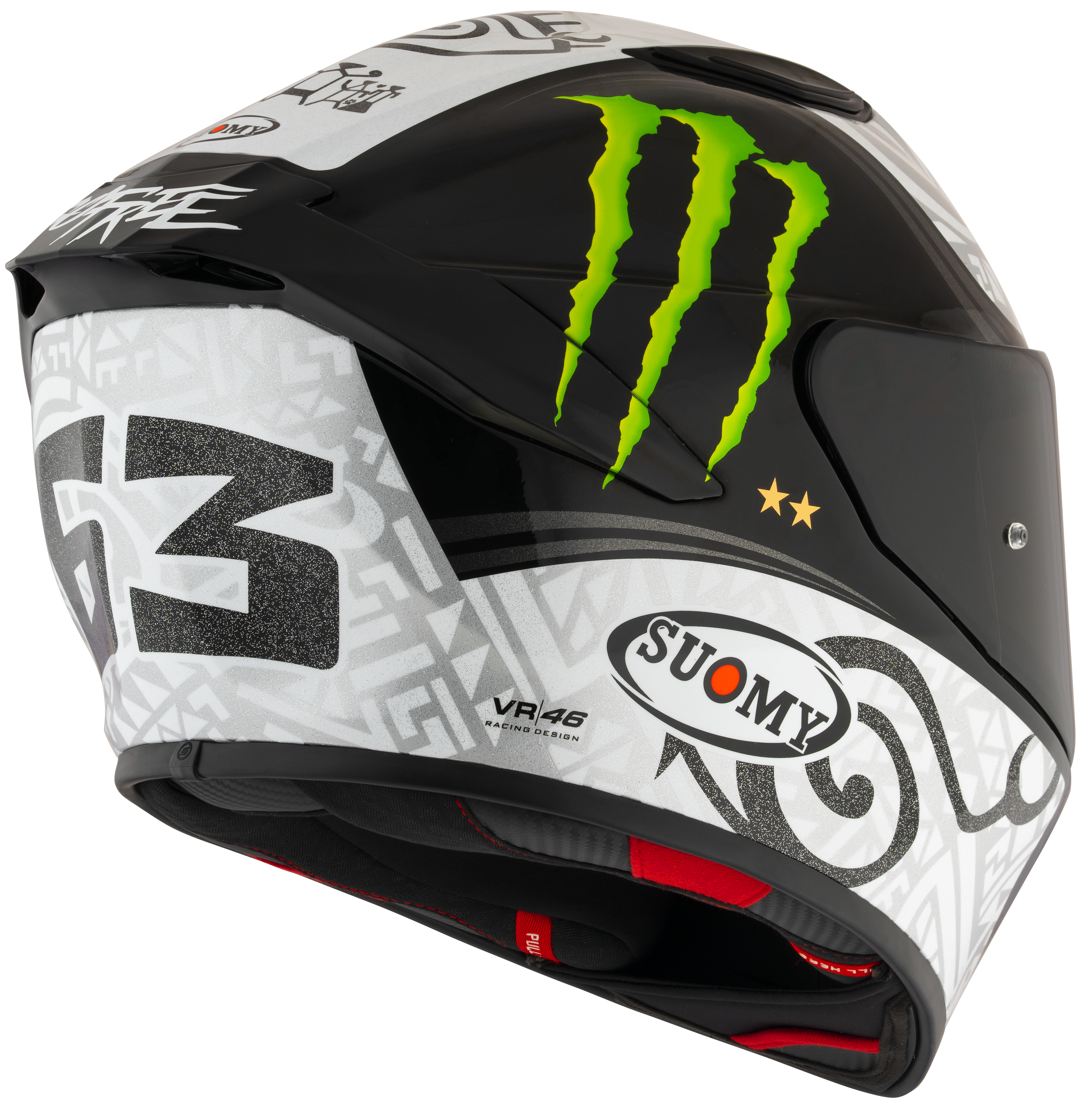 Suomy Track-1 Helm Francesco Pecco Bagnaia Winter Test 2023 Replica K6T10015