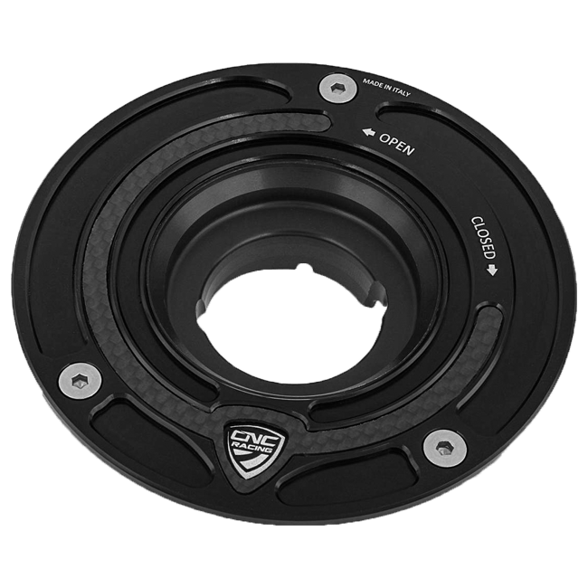Tankdeckel mit Flange Carbon CNC Racing Ducati Panigale V4/S/R (25-26) TSB01