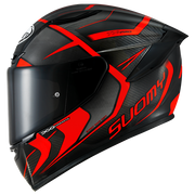 Suomy TX-Pro Helm Carbon Advance Rot Fluo K6TX0003