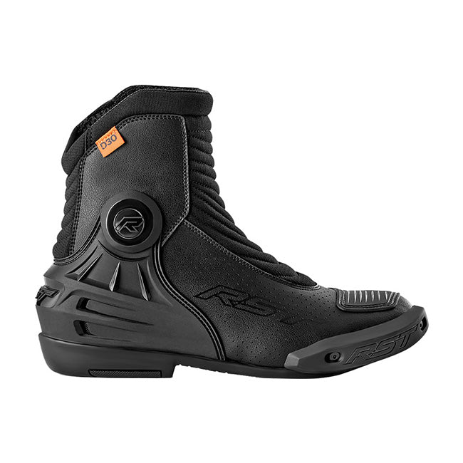 RST Tractech EVO III D3O Kurzer Wasserdichter Motorradstiefel | Herren | Schwarz | 103701