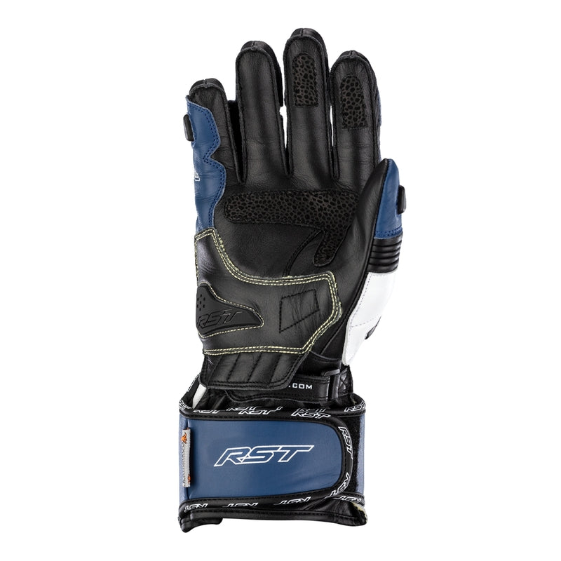 RST Tractech Evo 4 Motorrad Lederhandschuhe | Herren | Blau/Weiß/Schwarz | 102666