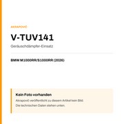 Akrapovic Geräuschdämpfer-Einsatz BMW M1000RR / S1000RR (26-26) V-TUV141 — Platzhalter, kein Herstellerfoto verfügbar
