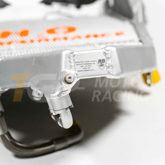 H2O Performance Wasser + Ölkühler EVO Kit Ducati Panigale V4/S (25-26)