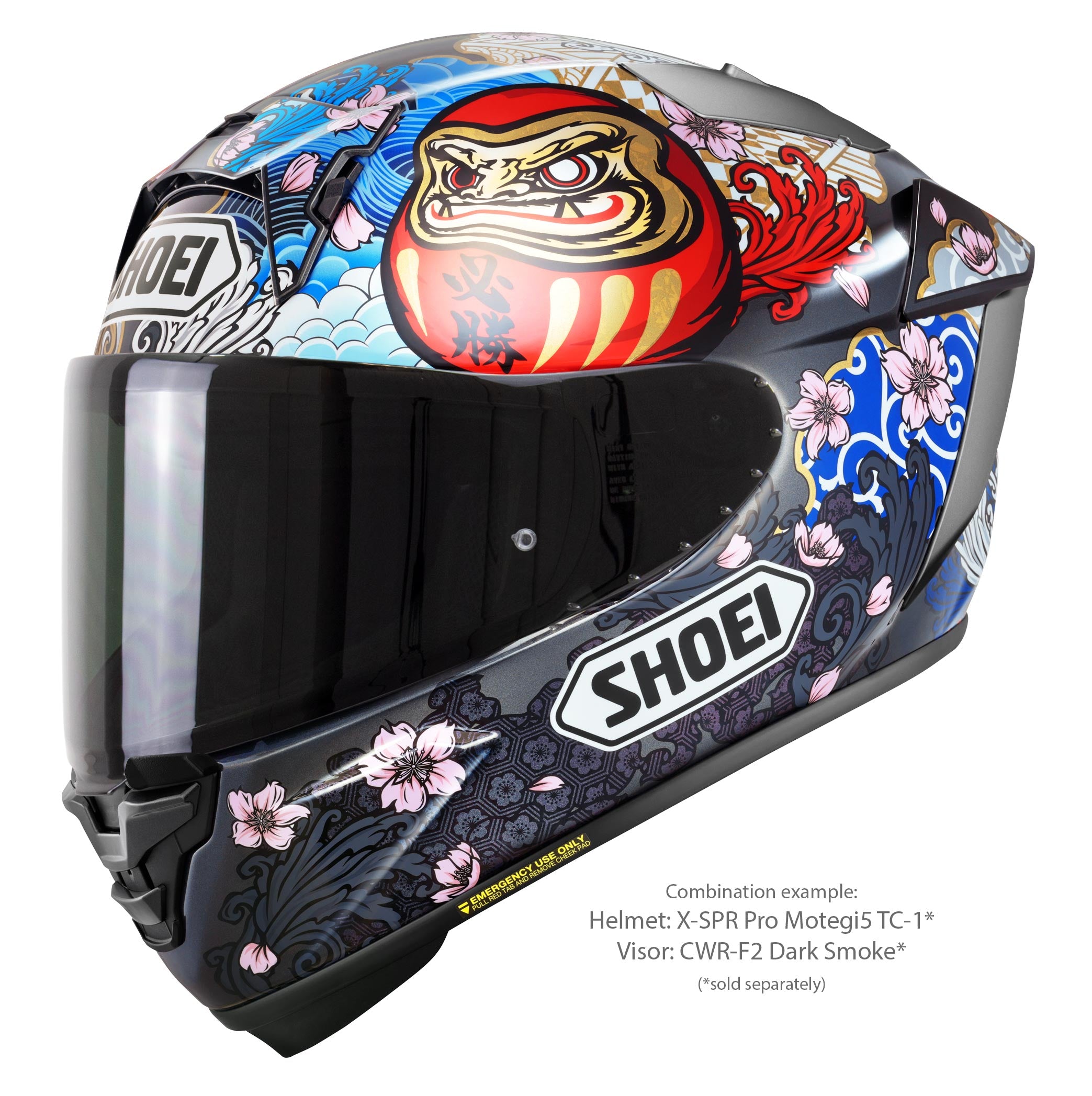 Shoei X-SPR PRO Helm Márquez Motegi5 TC-1 - Marc Márquez Motegi 2024 Replica