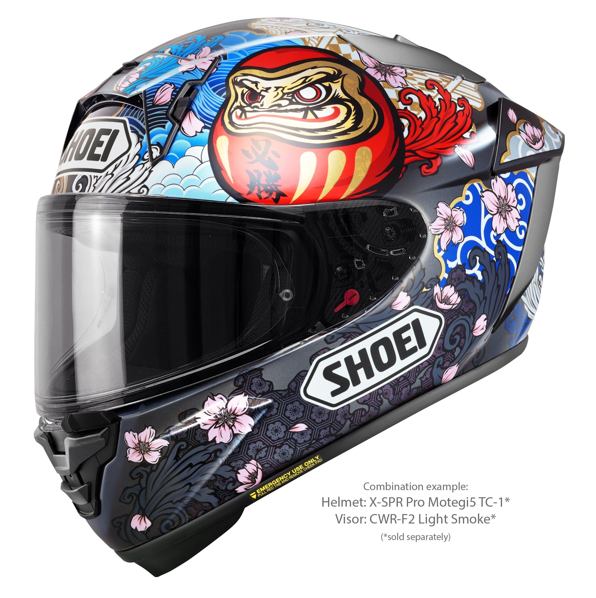 Shoei X-SPR PRO Helm Márquez Motegi5 TC-1 - Marc Márquez Motegi 2024 Replica