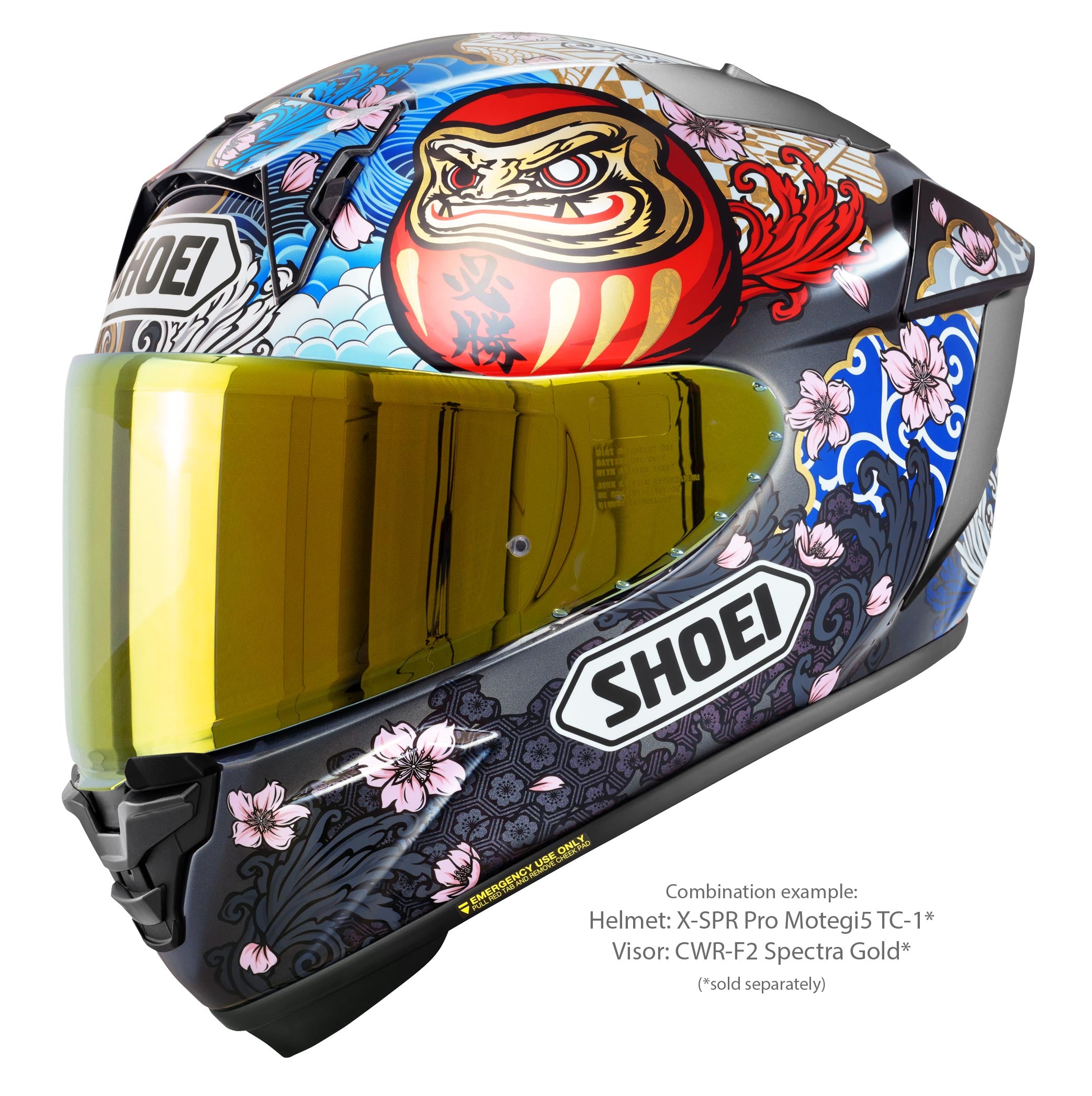 Shoei X-SPR PRO Helm Márquez Motegi5 TC-1 - Marc Márquez Motegi 2024 Replica