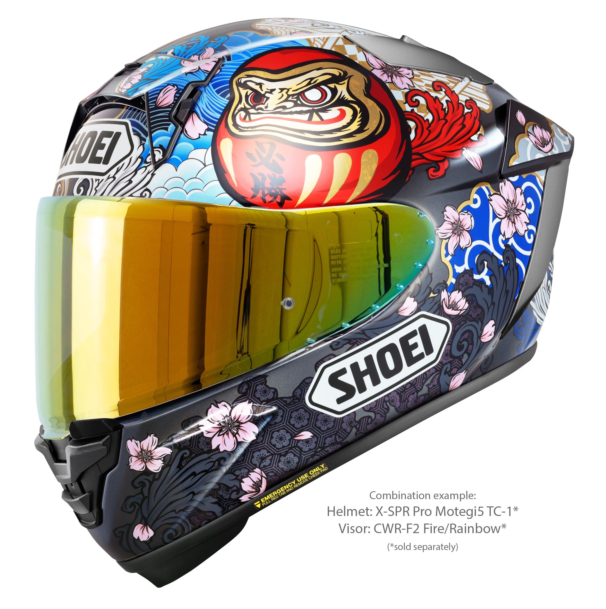 Shoei X-SPR PRO Helm Márquez Motegi5 TC-1 - Marc Márquez Motegi 2024 Replica