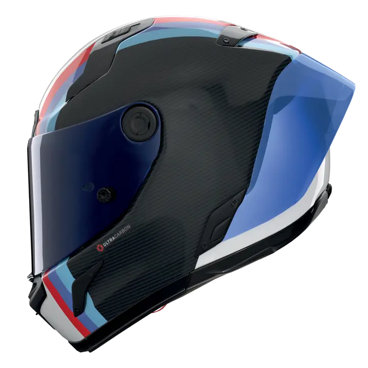 Nolan X-804 RS Helm Ultra Carbon Gemini Weiß/Blau/Rot 365