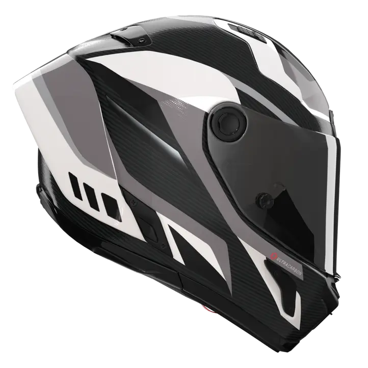 Nolan X-804 RS Helm Ultra Carbon Lesmo Weiß/Schwarz/Grau 363