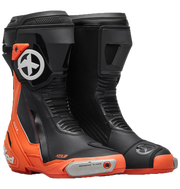XPD XP9-R Racing und Straßen Motorradstiefel | Herren | Orange/Schwarz