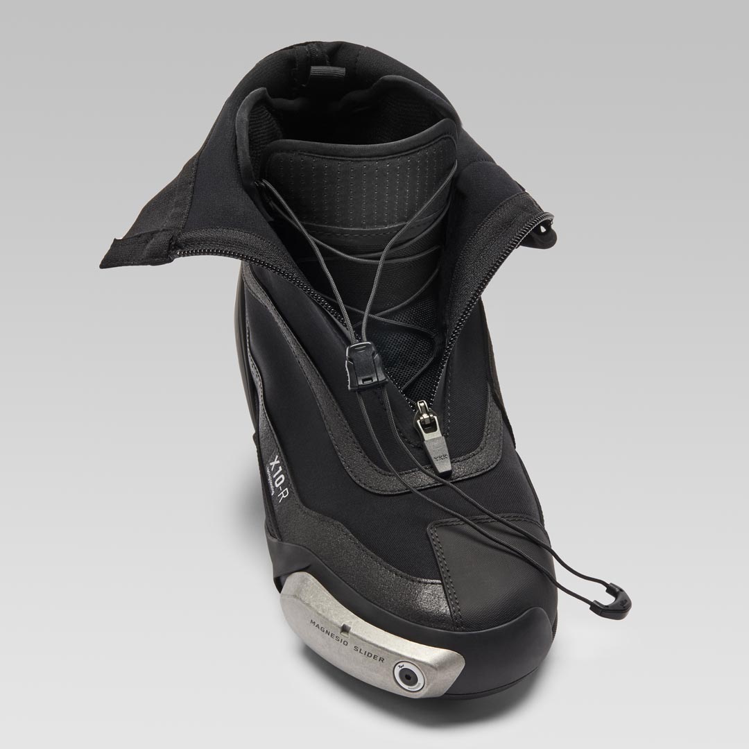 XPD X10-R Racing und Straßen Motorradstiefel | Herren | Schwarz/Orange