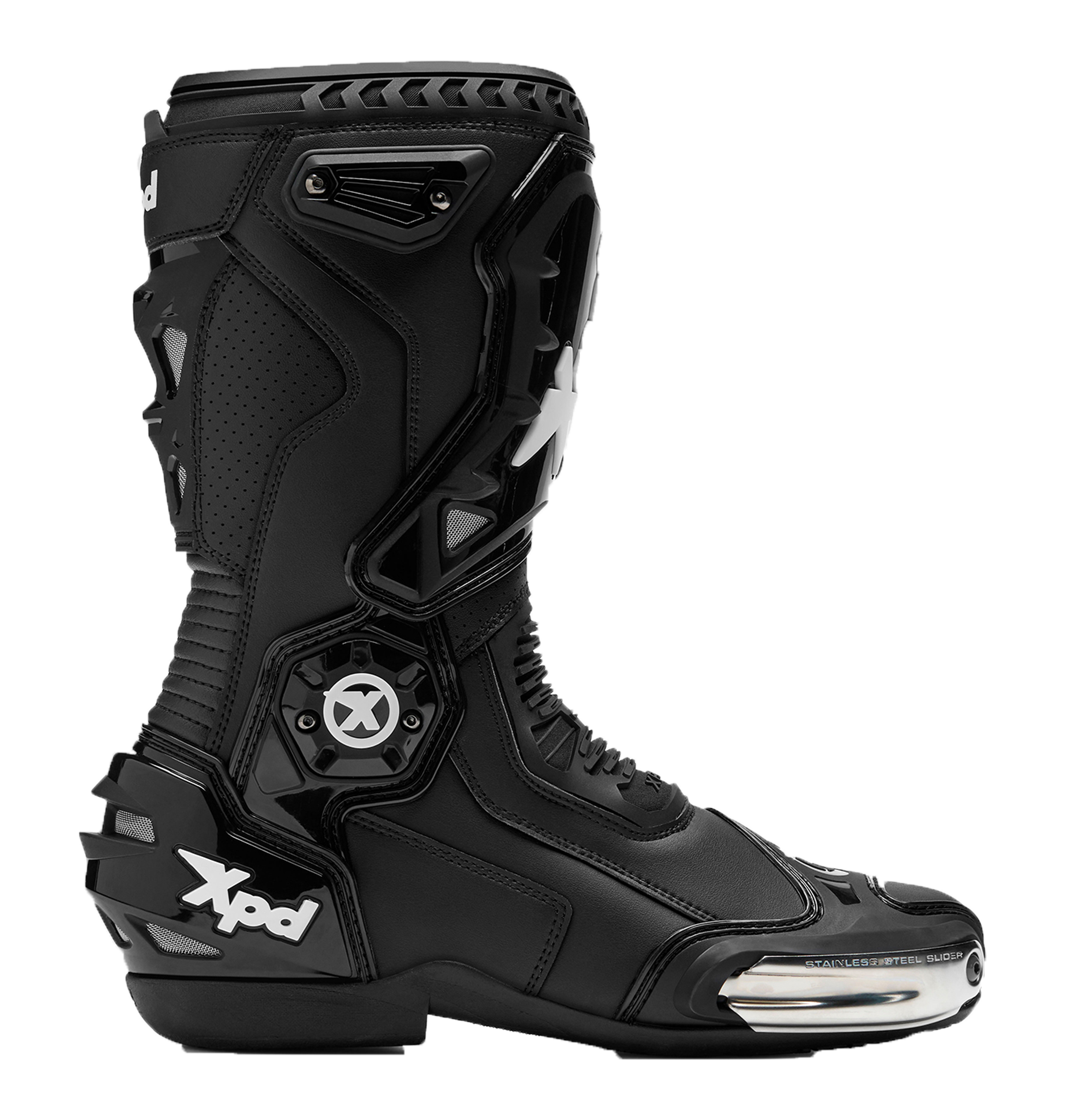 XPD XP6-S Motorradstiefel | Herren | Schwarz