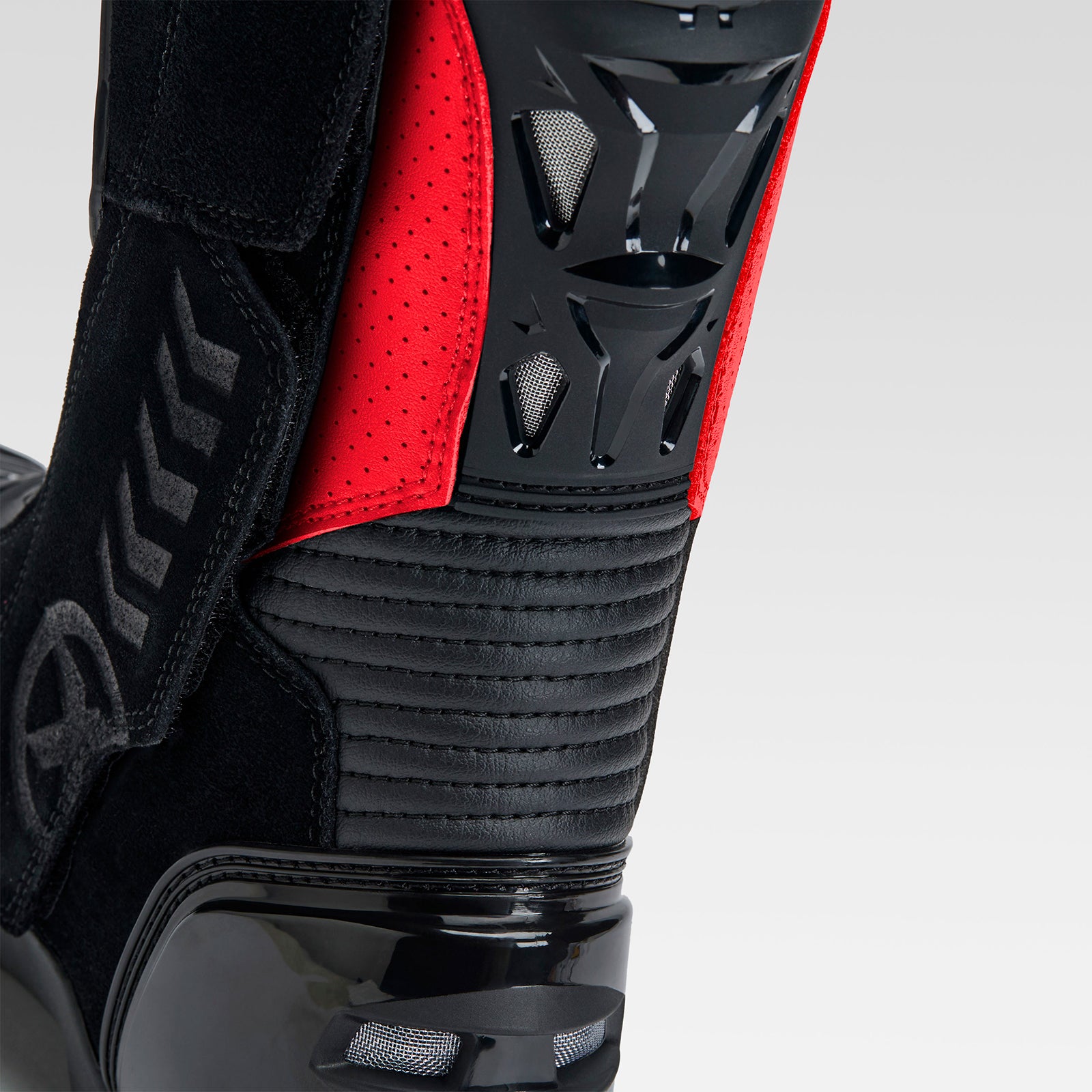 XPD XP6-S Motorradstiefel | Herren | Rot/Schwarz