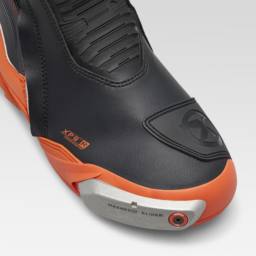 XPD XP9-R Racing und Straßen Motorradstiefel | Herren | Orange/Schwarz