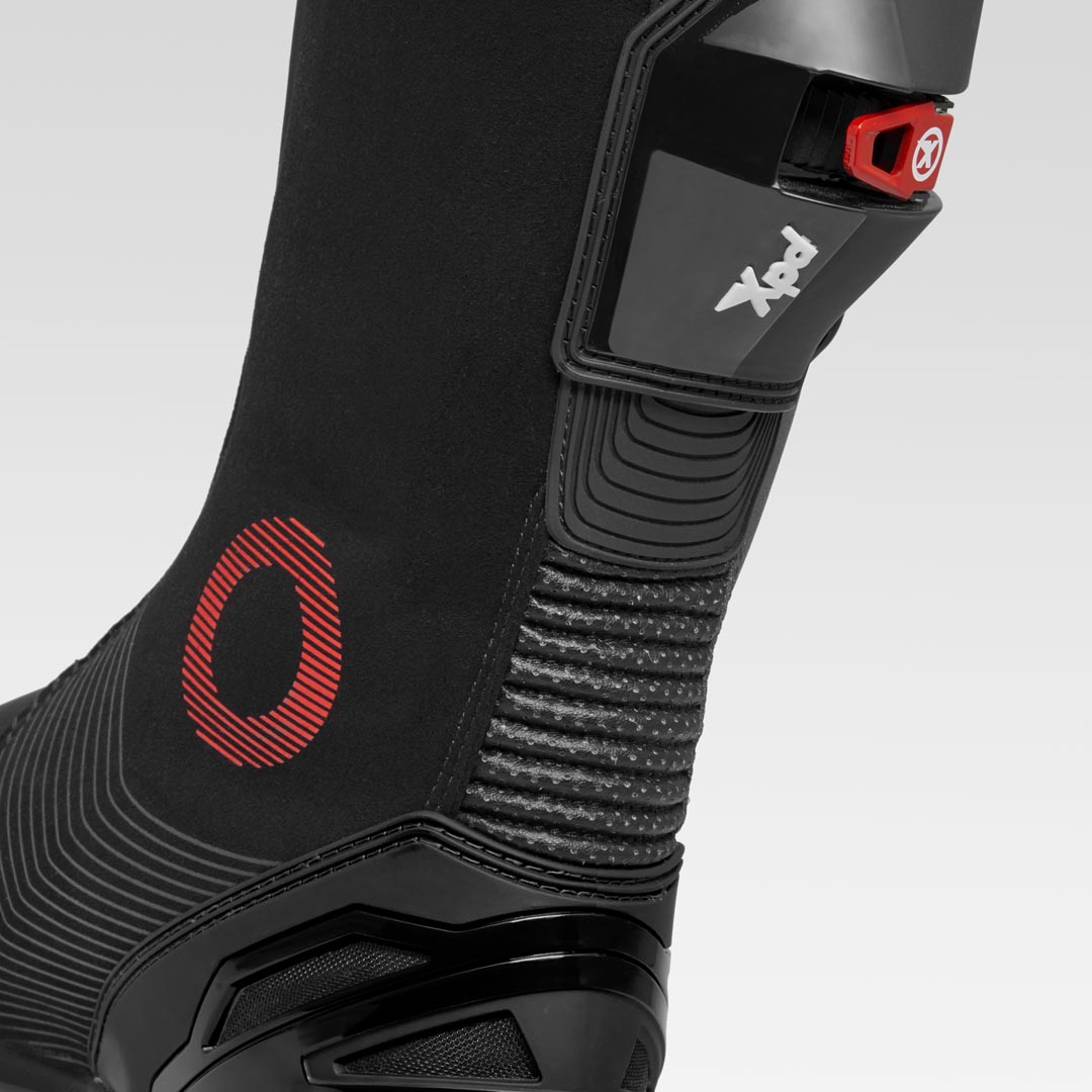 XPD XP9-S Racing und Straßen Motorradstiefel | Herren | Schwarz