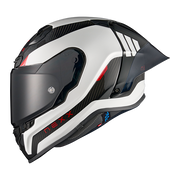 Nexx X.R3R Helm Apex Carbon Weiß 01XR323512412