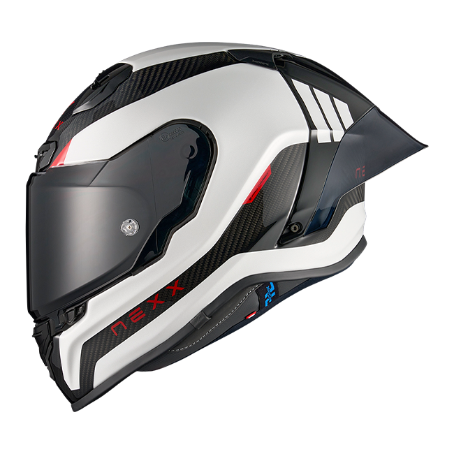 Nexx X.R3R Helm Apex Carbon Weiß 01XR323512412