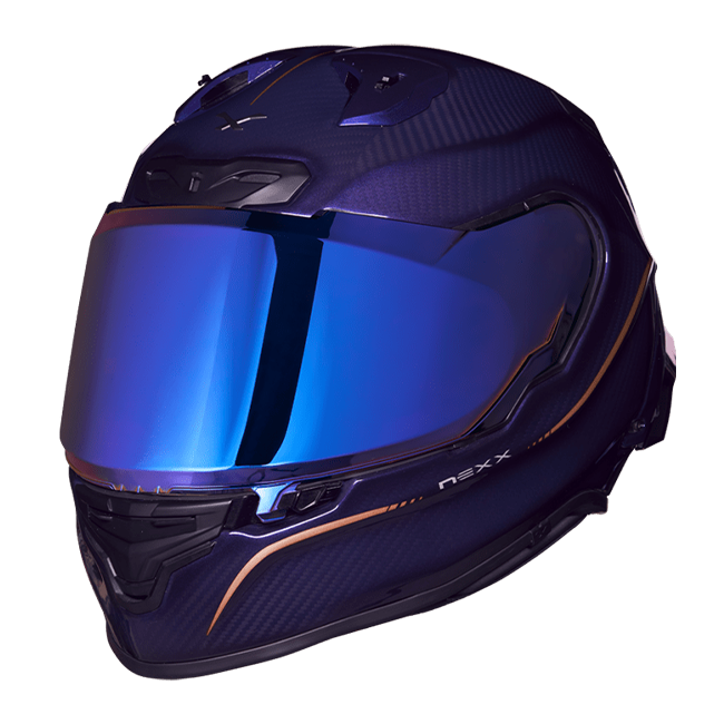 Nexx X.R3R Helm Hagibis Carbon Lila 01XR323374099