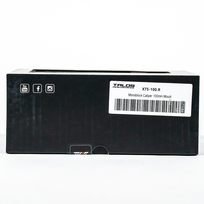 Talos X75 SBK Racing Monoblock P4 32/36 100mm Bremszange Vorne Rechts | X75.100.HD.R