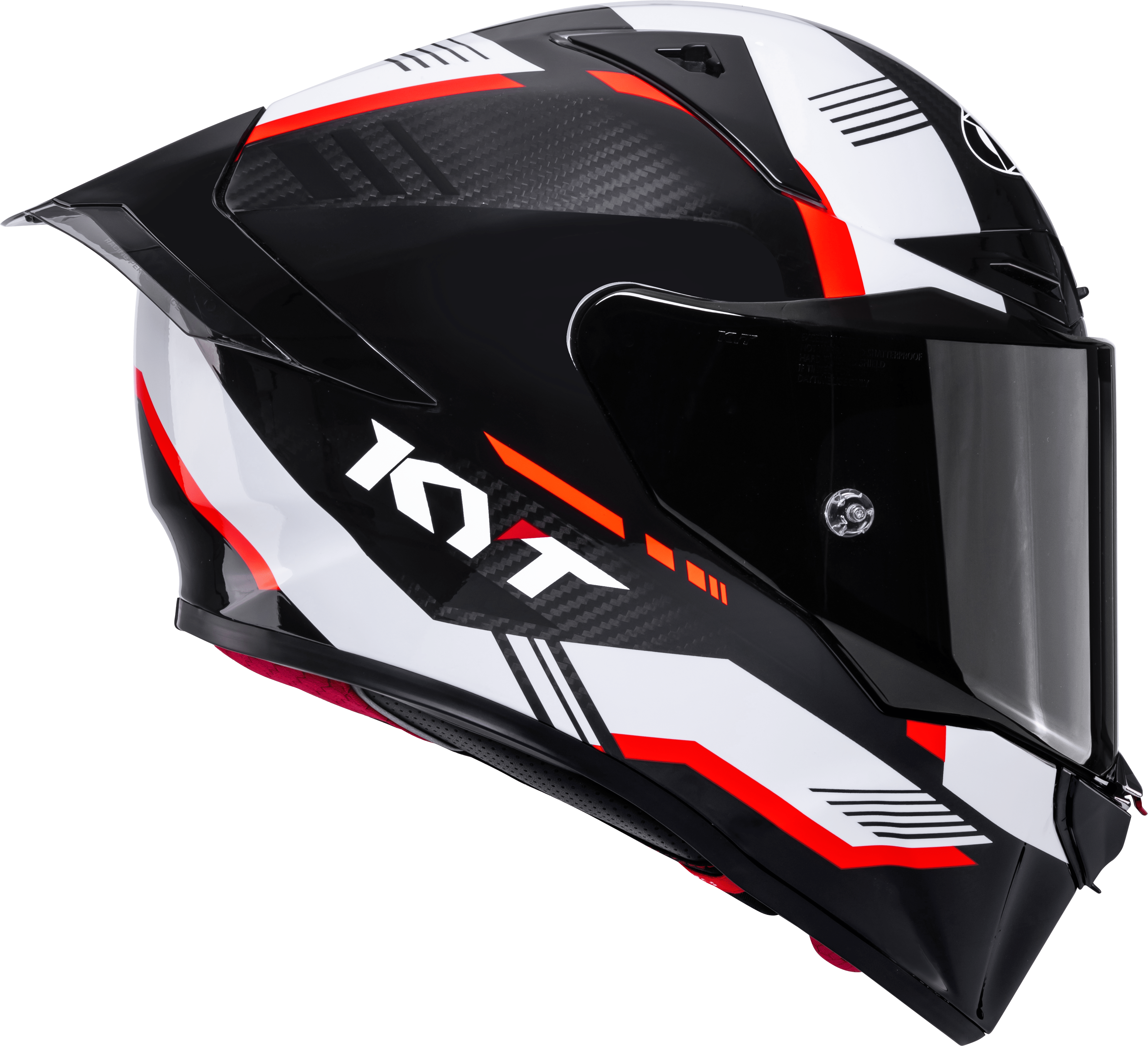 KYT R1R Racing Helm Carbon Zone Rot Y6R10007