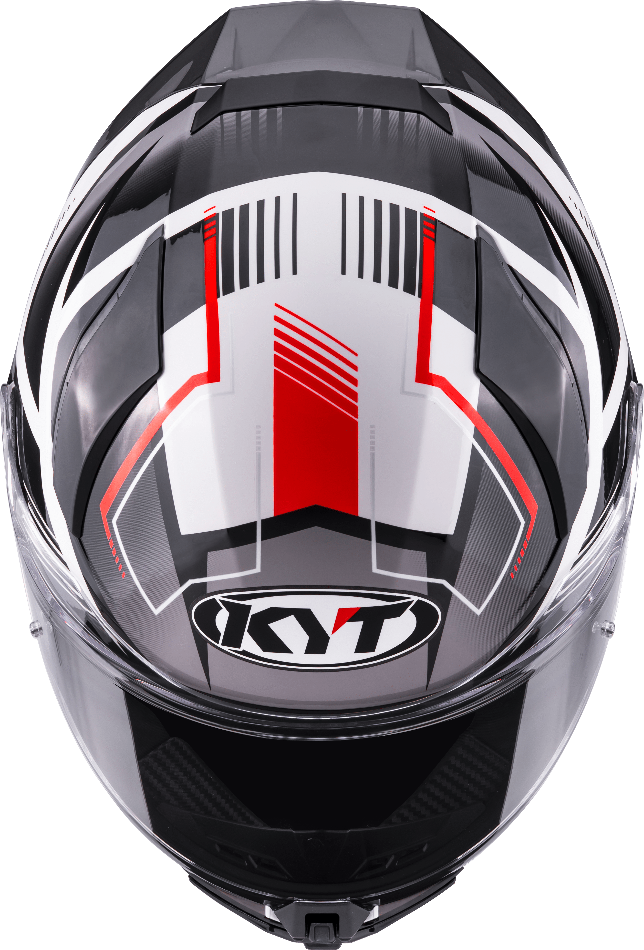 KYT R2R Helm Parsec Weiß/Rot Y6R20022