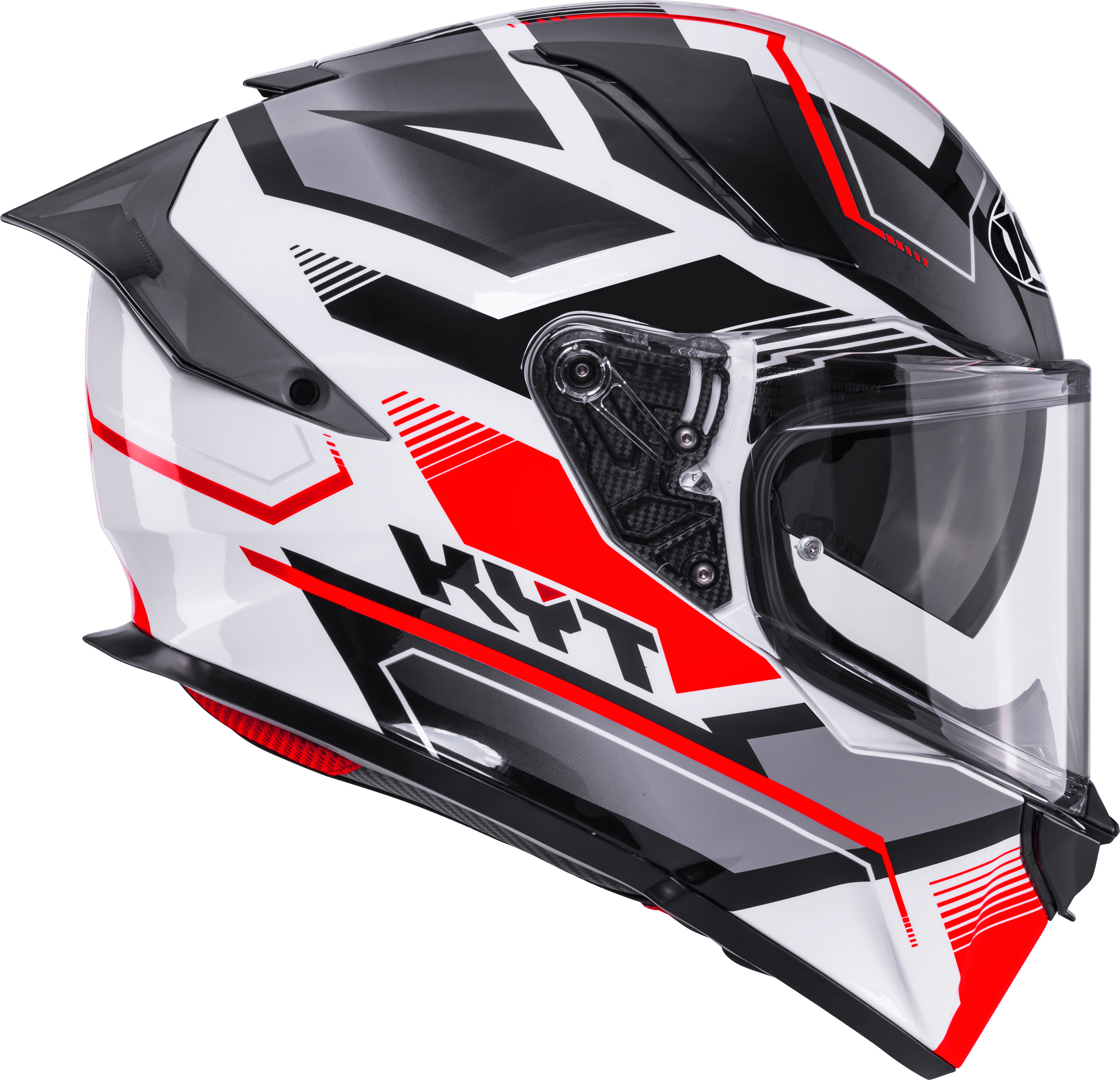 KYT R2R Helm Parsec Weiß/Rot Y6R20022