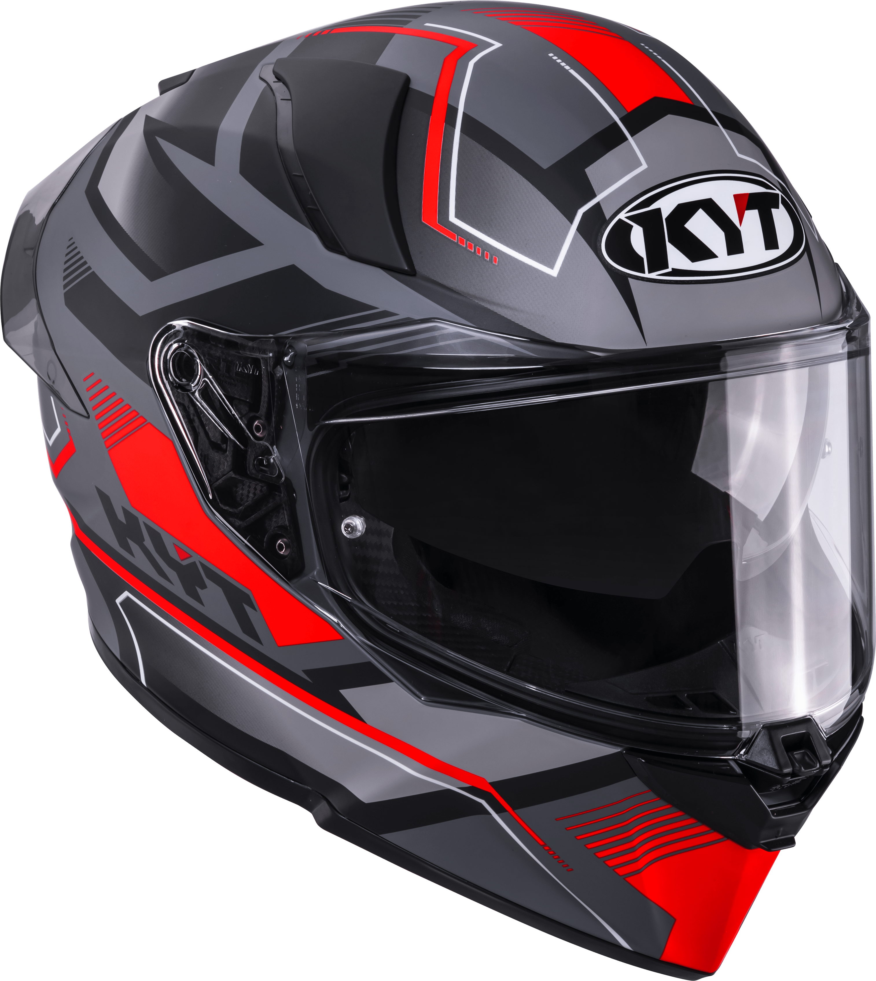 KYT R2R Helm Parsec Matt Grau / Rot Y6R20023