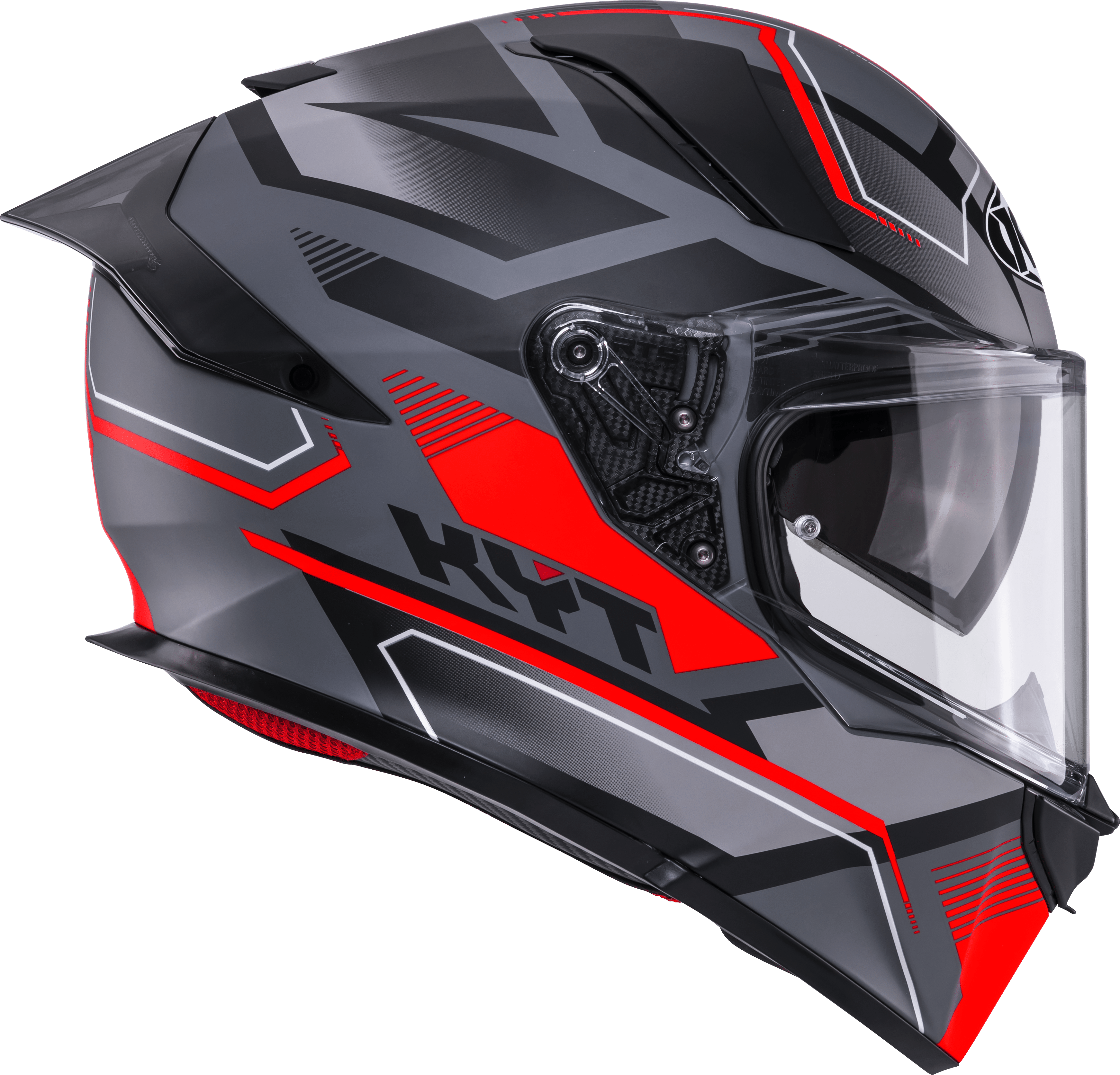 KYT R2R Helm Parsec Matt Grau / Rot Y6R20023